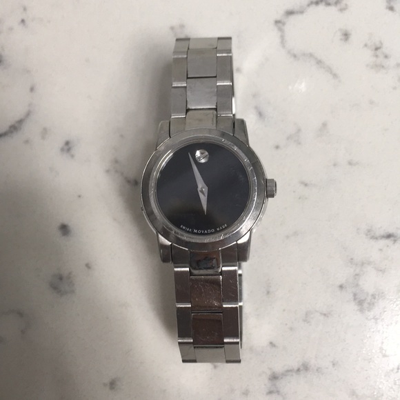 Movado museum dial watch NEW BATTERY ADDED - Picture 1 of 5